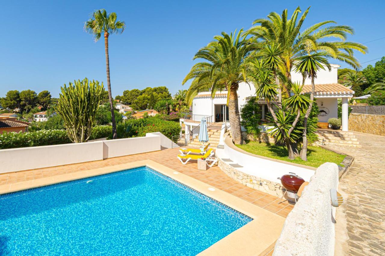 Casa Delfin Villa Moraira Bagian luar foto